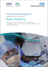 Team Working: (The Productive Endoscopy Unit)